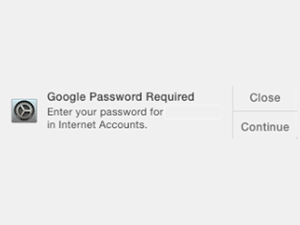mac internet account constantly asking for facebook password